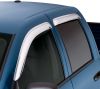 AVS 684930 | 15-22 Ford Edge Ventvisor Front & Rear Window Deflectors 4pc - Chrome; 2015-2022 Alternate Image 5