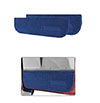 LUND 120104 | Lund 73-91 Chevy Blazer (2Dr 2WD/4WD R/V) Pro-Line Full Flr. Replacement Carpet - Blue (2 Pc.); 1973-1991 Alternate Image 1