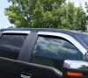 AVS 684930 | 15-22 Ford Edge Ventvisor Front & Rear Window Deflectors 4pc - Chrome; 2015-2022 Alternate Image 4