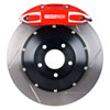 Stoptech 83.153.0058.71 | StopTech BMW M6 Big Brake Kit ST-41 Red Calipers & 2-Piece No Coating Slotted Rotors, Rear; 2006-2010 Alternate Image 9