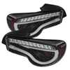 SPYDER 5072009 | Spyder Scion FR-S Light Bar LED Tail Lights - Black - (ALT-YD-SFRS12-LBLED-BK); 2012-2013 Alternate Image 1