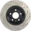 Stoptech 127.33088R | StopTech Audi S4 Sport Drilled/Slotted Rotor, Rear Right; 2004-2009 Alternate Image 4