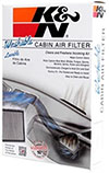 K&N Engineering vf1001 | K&N 05-15 Nissan Frontier, Mid-size Pickups & SUVs Cabin Air Filter - 2 per Box; 2005-2015 Alternate Image 6