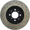 Stoptech 128.40021R | StopTech Honda Fit Sport Cryo Cross Drilled Rotor, Front Right; 2007-2014 Alternate Image 8