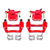 PowerStop s3424 | Power Stop 09-13 Subaru Forester Rear Red Calipers w/Brackets - Pair; 2009-2013 Alternate Image 2