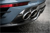 Akrapovic DI-PO/CA/4/M | Porsche 911 Turbo / Turbo S (991.2) Rear Carbon Fiber Diffuser - Matte; 2016-2017 Alternate Image 1