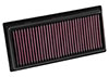 K&N Engineering 333016 | K&N 12-14 Mitsubishi Space Star L3-1.0L Replacement Air Filter Alternate Image 1