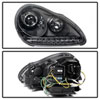 SPYDER 5080967 | Spyder Porsche Cayenne Projector Headlights - Xenon/HID Model Only - DRL LED - Black - (PRO-YD-PCAY03-HID-DRL-BK); 2003-2006 Alternate Image 3