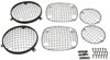 Kentrol 50465 | 76-86 Jeep CJ Powdercoat Wire Mesh Guard Set 6 Pieces Black; 1976-1986 Alternate Image 1