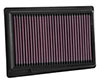 K&N Engineering 333087 | K&N 15-18 Fiat Tipo L4-1.4L Drop In Air Filter Alternate Image 3