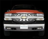 Putco 89107 | 01-02 Chevrolet Silverado HD Flaming Inferno Stainless Steel Grille; 2001-2002 Alternate Image 1