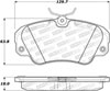 Stoptech 308.07200 | StopTech Street Brake Pads Cadillac Catera, Front; 1997-2001 Alternate Image 1