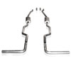 Stainless Works CT67725CS | Chevy/GMC Truck Exhaust 2.5" Chambered System; 1967-1987 Alternate Image 1