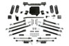 Fabtech k4178dl | 2020 Jeep Gladiator JT 4WD 5in Crawler System w/DL 2.25 Resi Shocks; 2020-2024 Alternate Image 5