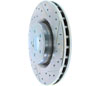 Stoptech 227.47019L | StopTech Subaru Impreza Select Sport Drilled/Slotted Rotor, Front Left; 2003-2004 Alternate Image 2