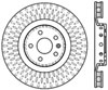 Stoptech 126.62128SL | StopTech Cadillac CTS Sport Slotted Brake Rotor, Front Left; 2009-2015 Alternate Image 1