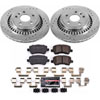 PowerStop k5705 | Power Stop 10-17 Volvo XC60 Rear Z23 Evolution Sport Brake Kit; 2010-2017 Alternate Image 2