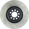 Stoptech 128.33062R | StopTech Audi TT Quattro Sport Cryo Cross Drilled Rotor, Front Right; 2000-2006 Alternate Image 5