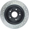 Stoptech 127.40068L | StopTech Acura TSX Sport Drilled/Slotted Rotor, Rear Left; 2009-2014 Alternate Image 5