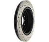 Stoptech 127.34091R | StopTech BMW 130i Sport Drilled/Slotted Rotor, Rear Right; 2006-2010 Alternate Image 2