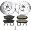 PowerStop k7218 | Power Stop 15-19 Kia Sedona Front Z23 Evolution Sport Brake Kit; 2015-2019 Alternate Image 2