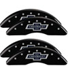 MGP 54007SMGPBK | MGP 4 Caliper Covers Engraved Front & Rear MGP Black finish silver ch; 2015-2015 Alternate Image 6