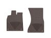 WeatherTech w300co | 2012+ Audi A6/S6 Front Rubber Mats - Cocoa; 2012-2023 Alternate Image 1