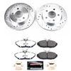 PowerStop k1297-26 | Power Stop 93-97 Ford Thunderbird Rear Z26 Street Warrior Brake Kit; 1993-1997 Alternate Image 2