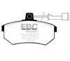 EBC dp4486r | 89-90 Audi 100 Quattro 2.3 Yellowstuff Front Brake Pads; 1989-1990 Alternate Image 4