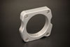 Torque Solution ts-tbs-003-1 | Throttle Body Spacer (Silver): Acura TL 2004-2007; 2004-2007 Alternate Image 1