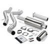 Banks Power 48633 | 02-05 Chevy 6.6L EC/CCSB Monster Exhaust System - SS Single Exhaust w/ Chrome Tip; 2002-2005 Alternate Image 1