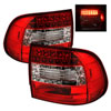 SPYDER 5007087 | Spyder Porsche Cayenne LED Tail Lights - Red Clear - (ALT-YD-PCAY03-LED-RC); 2003-2007 Alternate Image 1