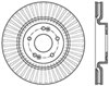 Stoptech 126.50028SL | StopTech Kia Optima Sport Slotted Brake Rotor, Front Left; 2011-2015 Alternate Image 1