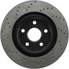 Stoptech 128.62114L | StopTech Pontiac G8 Sport Cross Drilled Brake Rotor, Front Left; 2008-2009 Alternate Image 4