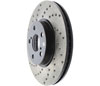 Stoptech 128.44160R | StopTech Pontiac Vibe Sport Cross Drilled Brake Rotor, Front Right; 2009-2010 Alternate Image 7