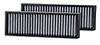 K&N Engineering vf3006 | K&N 99-03 Acura TL / 01-03 Acura CL / 98-02 Honda Accord 2.3L/3.0L Cabin Air Filter (2 Per Box); 1999-2003 Alternate Image 1