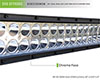 DV8 Offroad b50ce300w3w | Chrome Series 50in Light Bar 300W Flood/Spot 3W LED Alternate Image 4