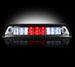 Recon 264111BK | Raptor 3rd Brake Light Red LED w/ White LED Cargo Lights - Smoked; 2009-2014 Alternate Image 1