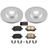 PowerStop crk1135 | Power Stop 99-01 Lexus RX300 Front Z17 Evolution Geomet Coated Brake Kit; 1999-2001 Alternate Image 2