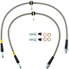 Stoptech 95044511 | StopTech 02-12 Toyota Camry Coupe/Sedan / 04-08 Solara Rear Stainless Steel Brake Lines; 2002-2012 Alternate Image 4