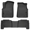 Husky Liners 95671 | 2019+ Infiniti QX80/2019+ Nissan Armada Weatherbeater Black Fnt & 2nd Seat Floor Liners; 2019-2022 Alternate Image 1