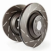 EBC usr7813 | 2019+ Jeep Gladiator 3.6L USR Slotted Front Rotors; 2019-2023 Alternate Image 1