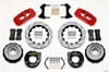 Wilwood 140-10941-dr | AERO4 Rear P-Brake Kit 14.00in Drilled Red Chevy C-10 2.42 Offset 5-lug; 1975-1986 Alternate Image 1