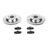 PowerStop k3139 | Power Stop 99-00 Volvo S70 Rear Z23 Evolution Sport Brake Kit; 1999-2000 Alternate Image 2