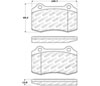 Stoptech 309.05921 | StopTech Sport Brake Pads Volvo S60 R 330mm Front Disc, Rear; 2004-2007 Alternate Image 6