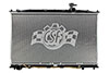 CSF 3342 | 07-09 Hyundai Santa Fe 2.7L OEM Plastic Radiator; 2007-2009 Alternate Image 2