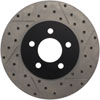 Stoptech 127.61072R | StopTech Mercury Grand Marquis Sport Drilled/Slotted Rotor, Front Right; 2003-2011 Alternate Image 6