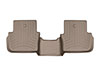 WeatherTech 457692 | 15-20 Acura TLX Rear FloorLiner - Tan; 2015-2020 Alternate Image 1