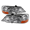 SPYDER 9029523 | Xtune Acura Tl 2002-2003 Hid Model Only OEM Style Headlights Chrome HD-JH-ATL02-HID-C; 2002-2003 Alternate Image 1