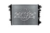 CSF 3843 | 17-19 Chevrolet Silverado 2500HD 6.6L OEM Plastic Radiator; 2017-2019 Alternate Image 1